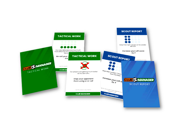 Scouting and tactical cards